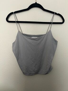 Olive & Oak Light Gray Spaghetti Strap Cami women’s size large